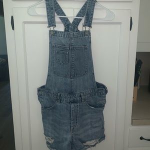 H&M denim overalls
